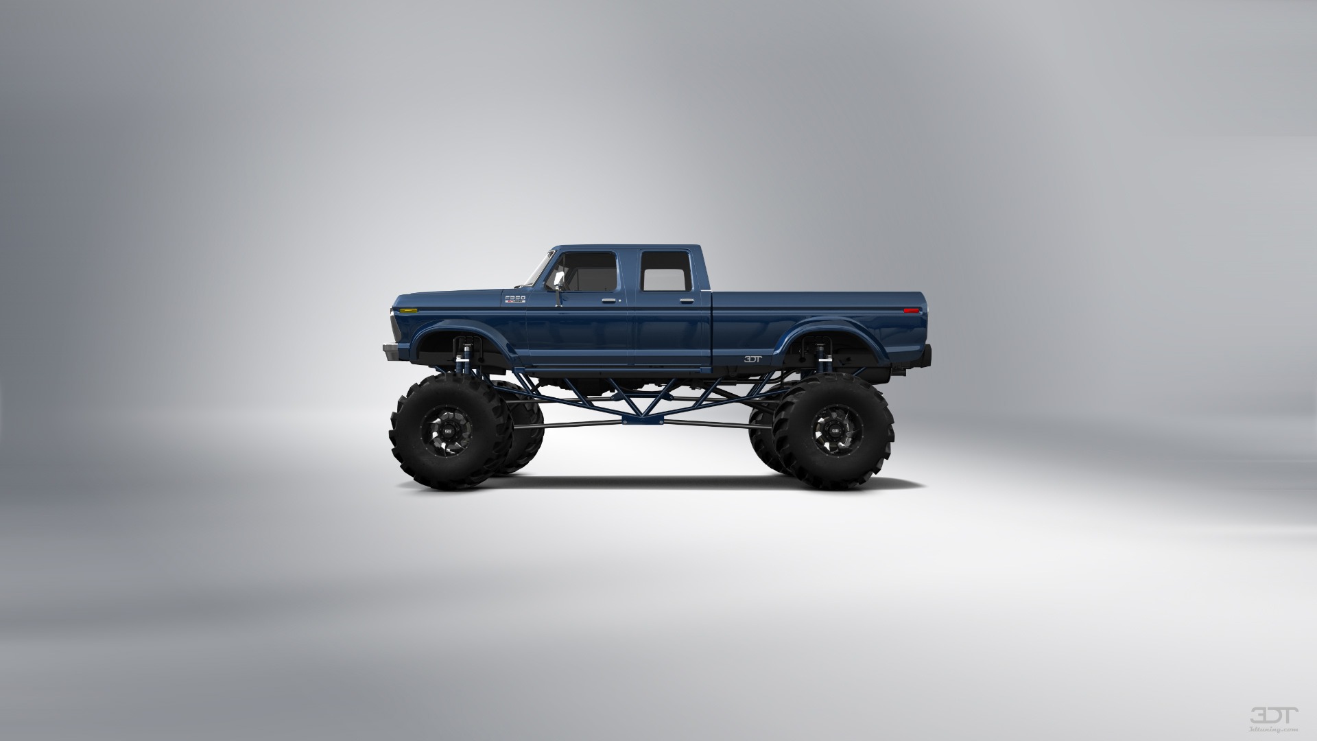 Ford F-350 Dually 4 Door pickup truck 1973