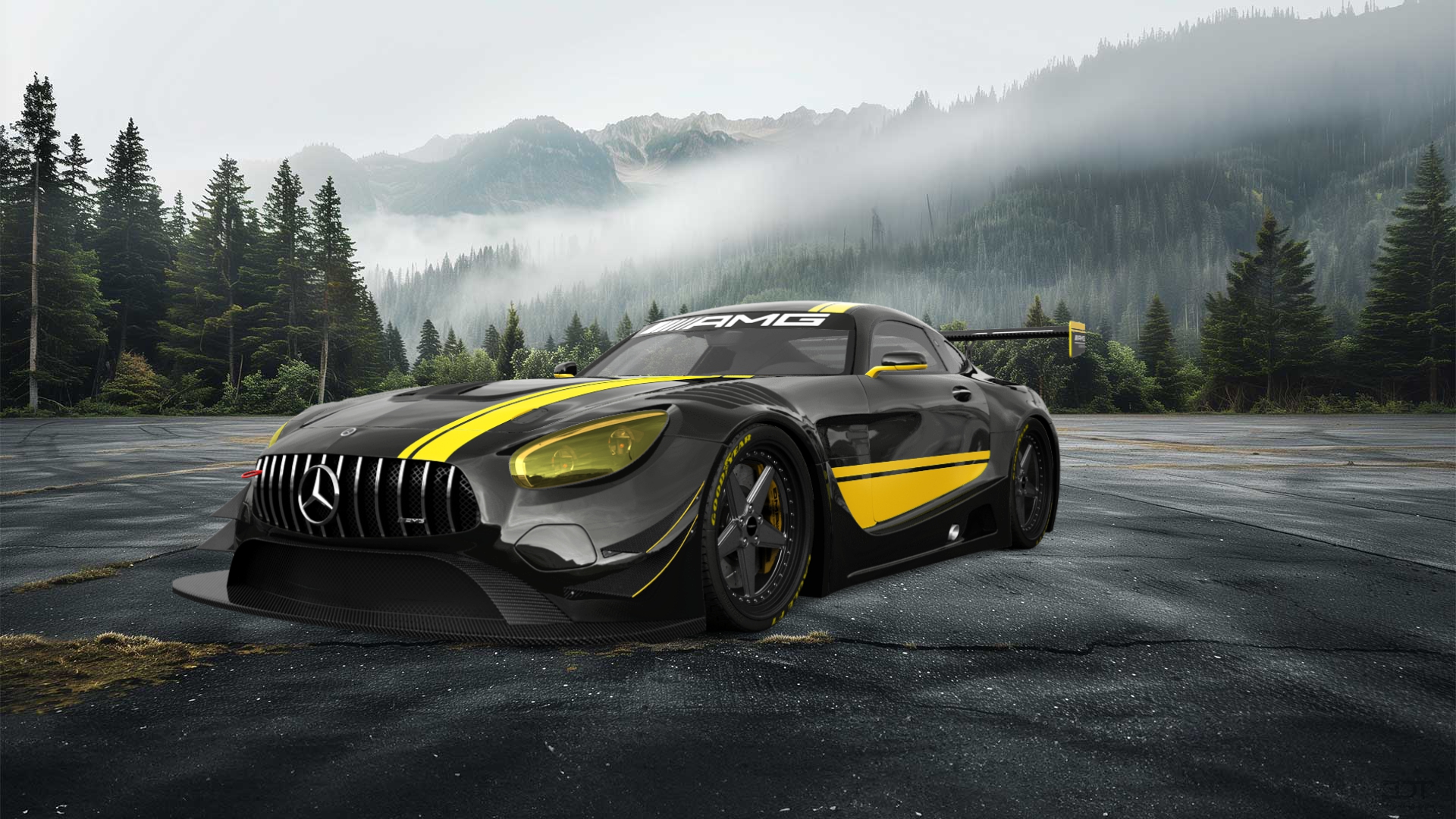 Mercedes AMG GT 2 door fastback coupe 2016