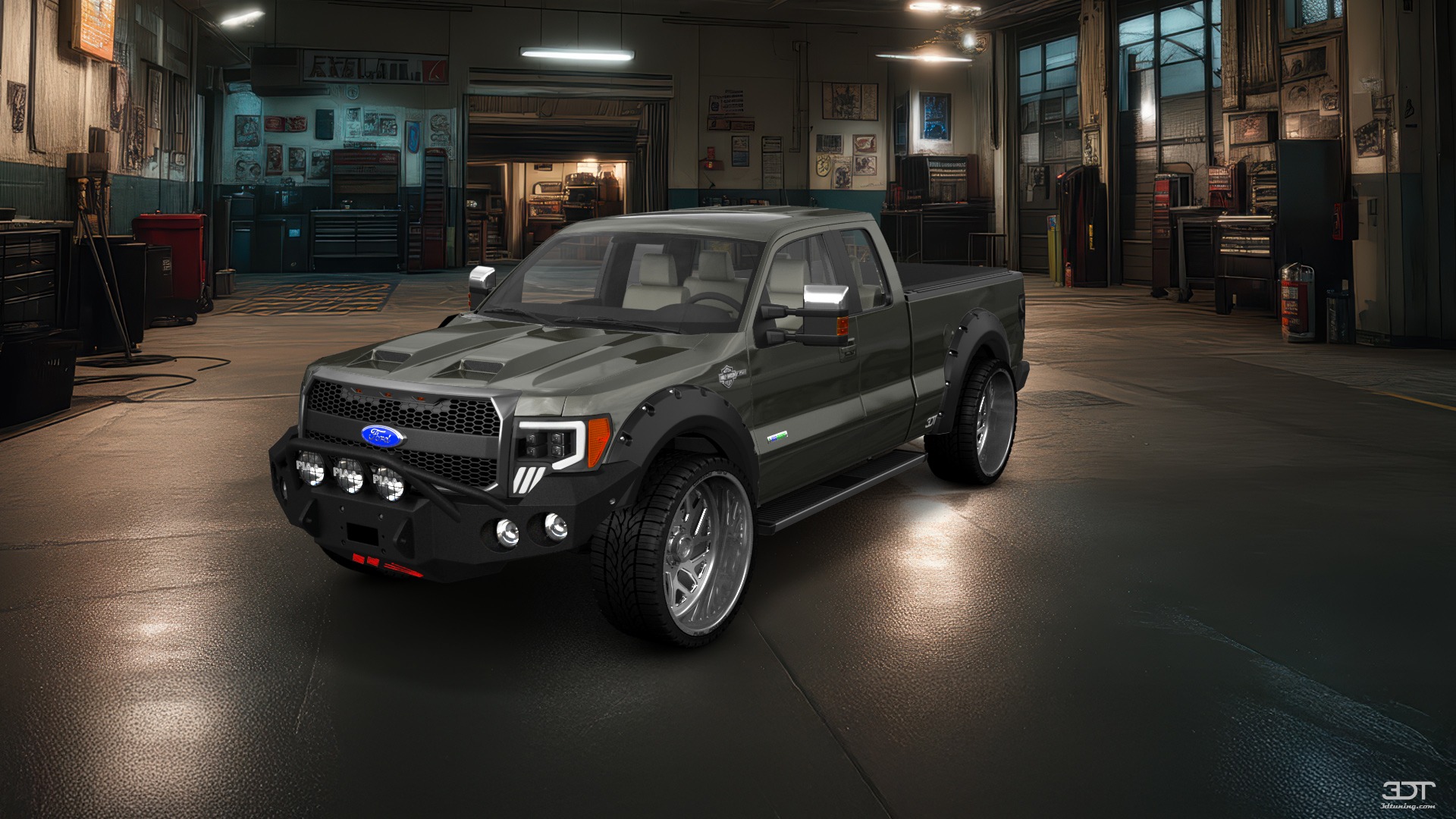 Ford F-150 SuperCab 4 Door pickup truck 2009 tuning