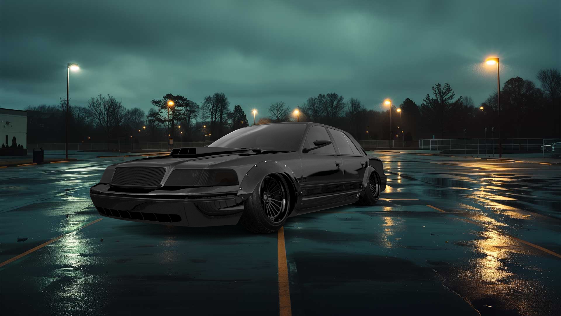 Ford Crown Victoria Sedan 2007 tuning