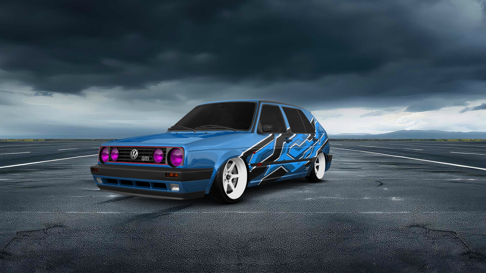 Volkswagen Golf Mk2 5 Door Hatchback 1983 tuning