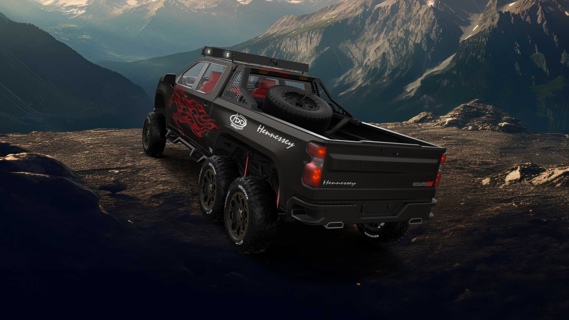 Chevrolet Silverado Hennessey Goliath 6X6 Truck 2020 Images