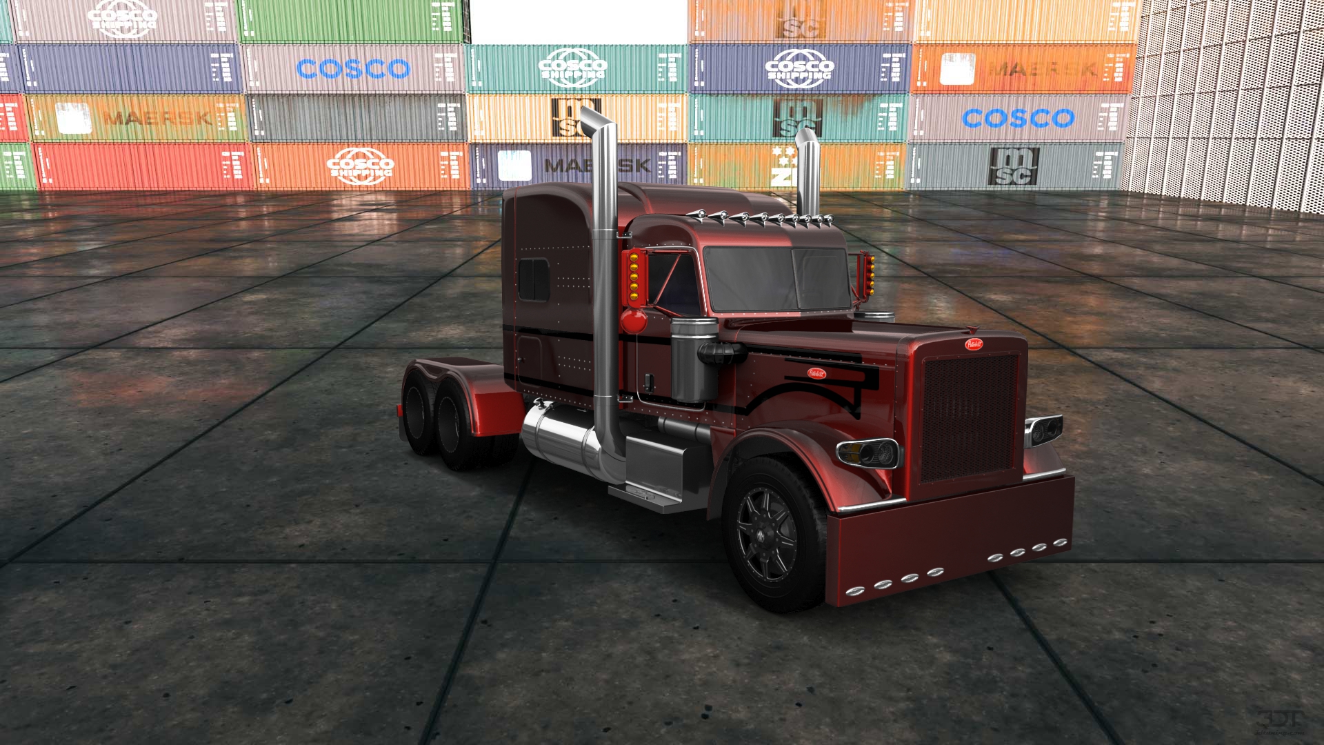 Peterbilt 389 Sleeper Cab Truck 2016