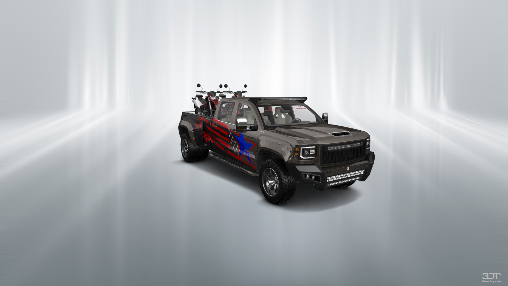 GMC Sierra 3500 HD Crew Cab 4 Door pickup truck 2015 tuning