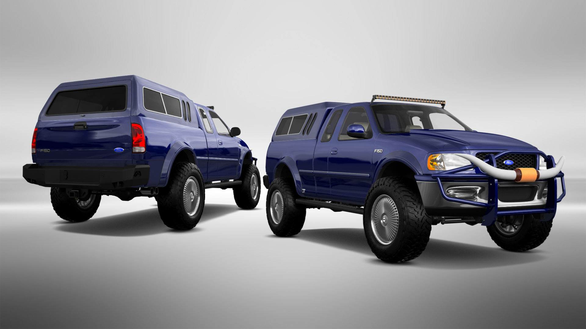 Ford F-150 SuperCab 2 Door pickup truck 1997 tuning