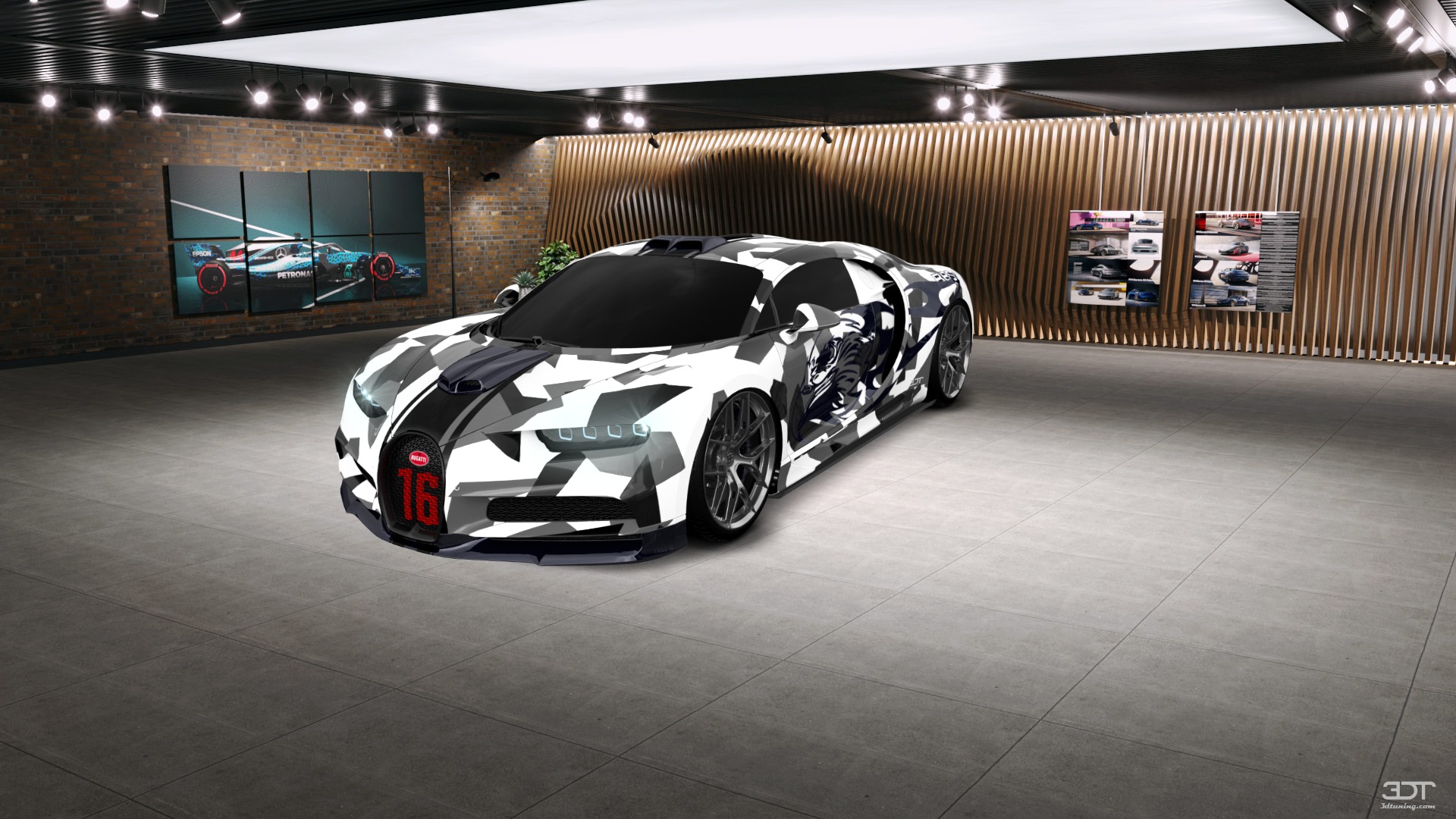 Bugatti Chiron 2 Door Coupe 2016