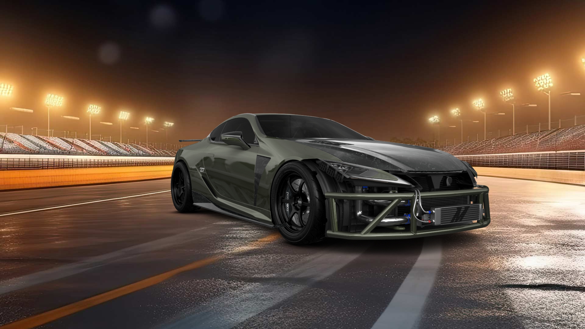 Lexus LC500 2 door fastback coupe 2017 tuning