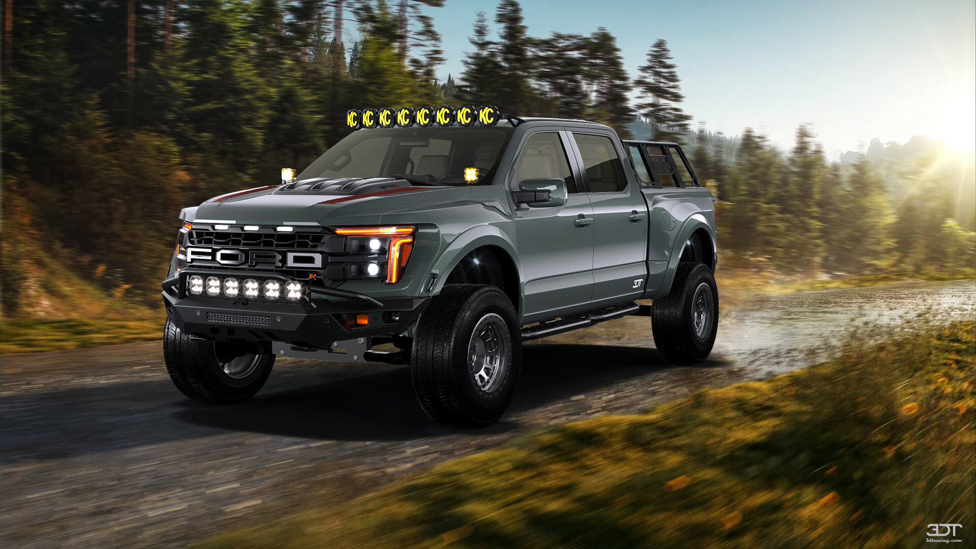 Tuning Ford F-150 Raptor 4 Door pickup truck 2024