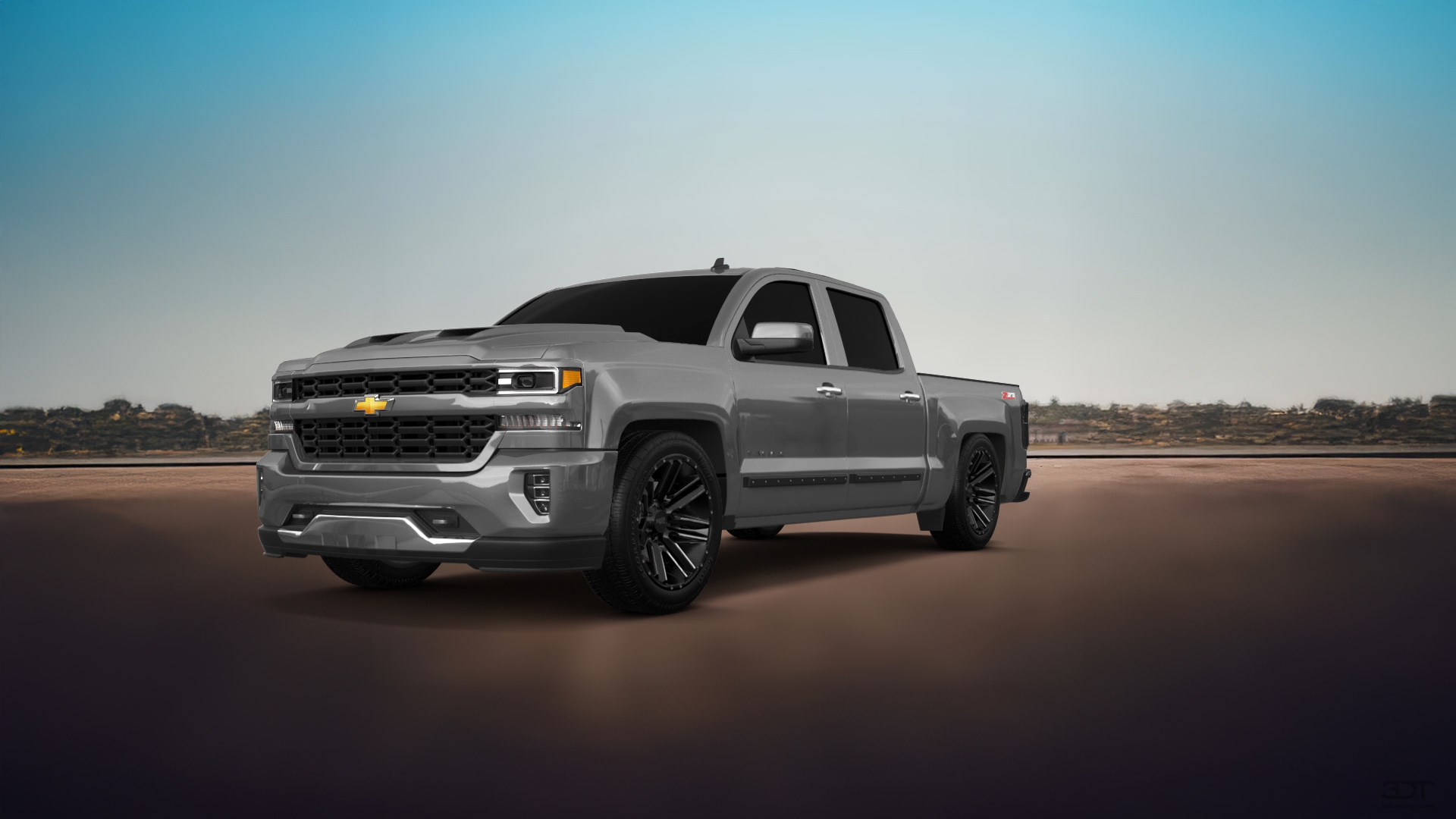 Chevrolet Silverado 1500 4 Door pickup truck 2016 tuning