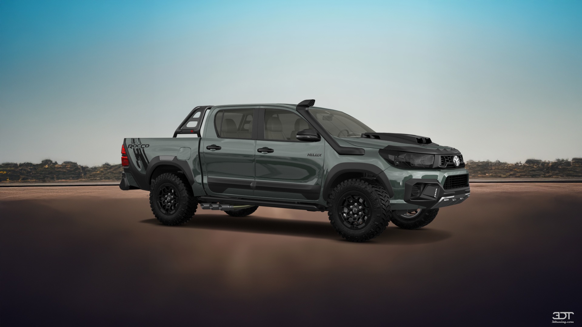 Toyota Hilux Double Cab 4 Door pickup truck 2015 tuning