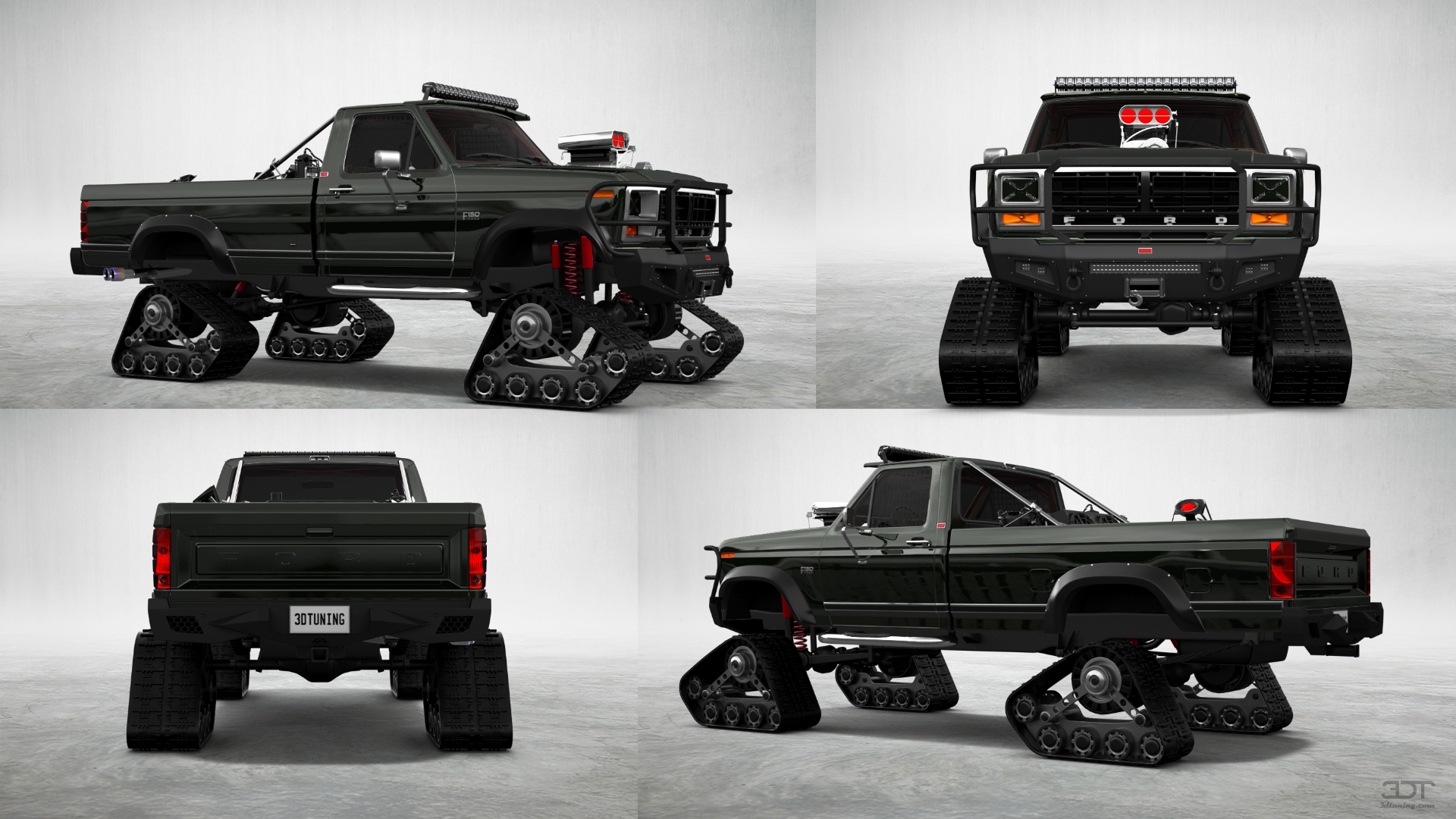 Ford F-150 2 Door pickup truck 1986 tuning