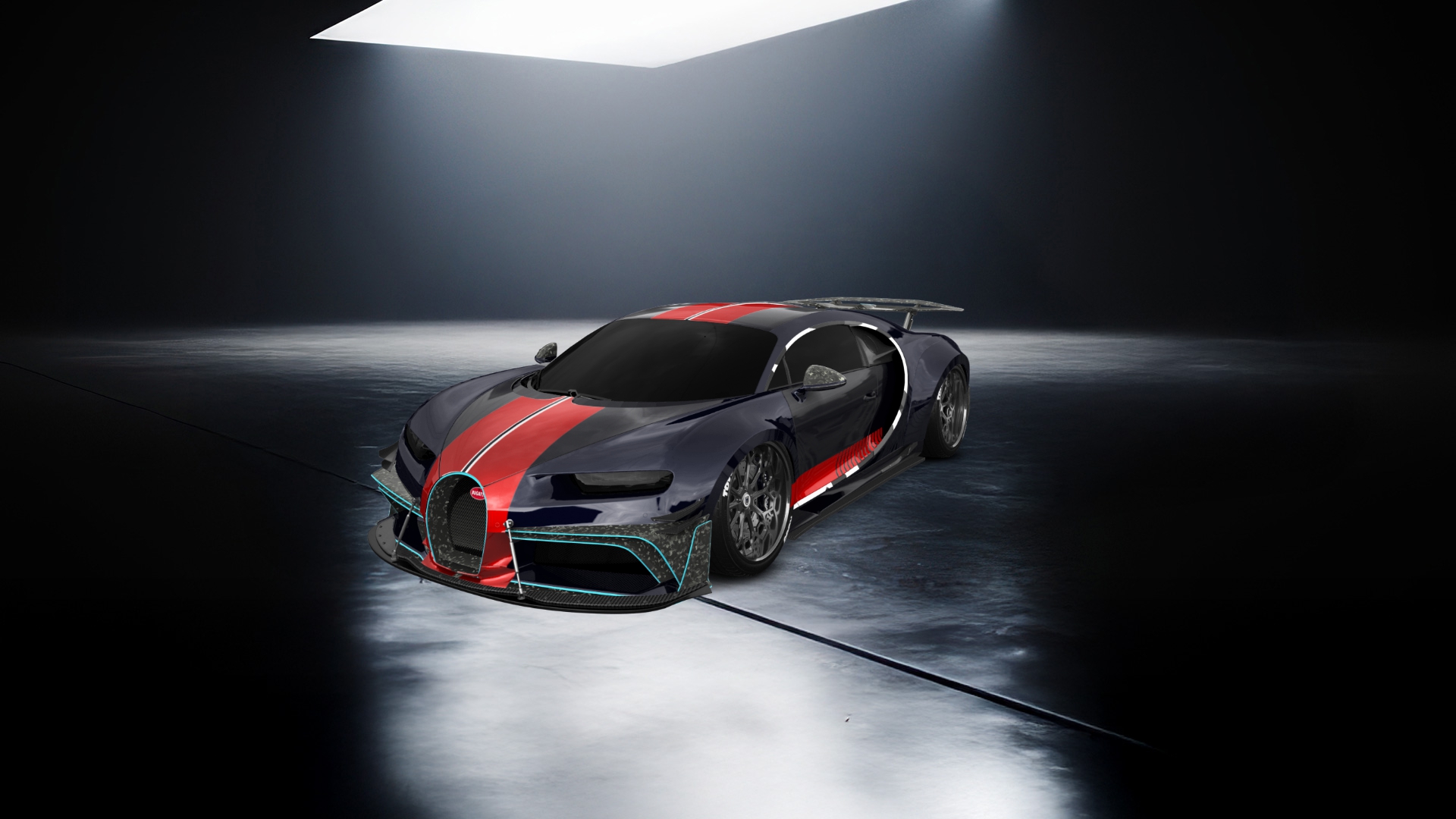 Bugatti Chiron 2 Door Coupe 2016 tuning