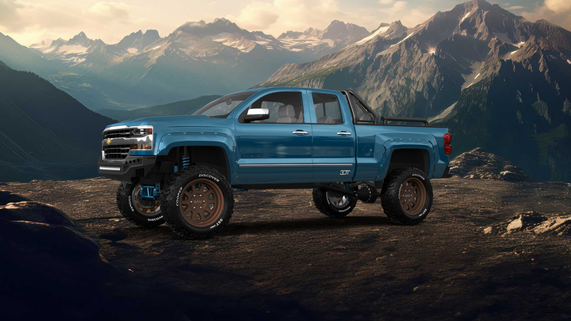 Chevrolet Silverado 1500 6.5 ft box 4 Door pickup truck 2016 tuning