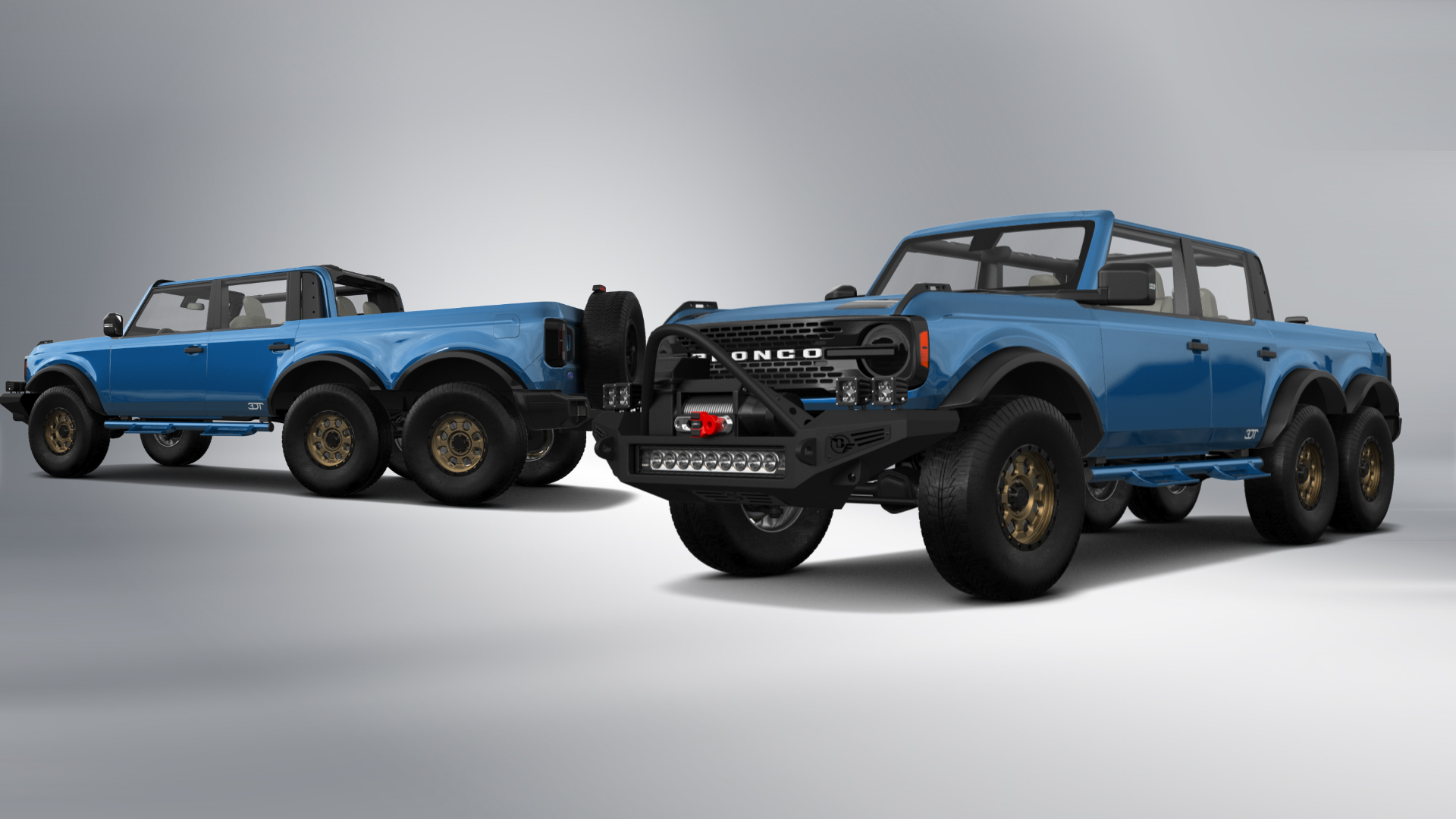 Ford Bronco 6X6 4 Door pickup truck 2021 tuning
