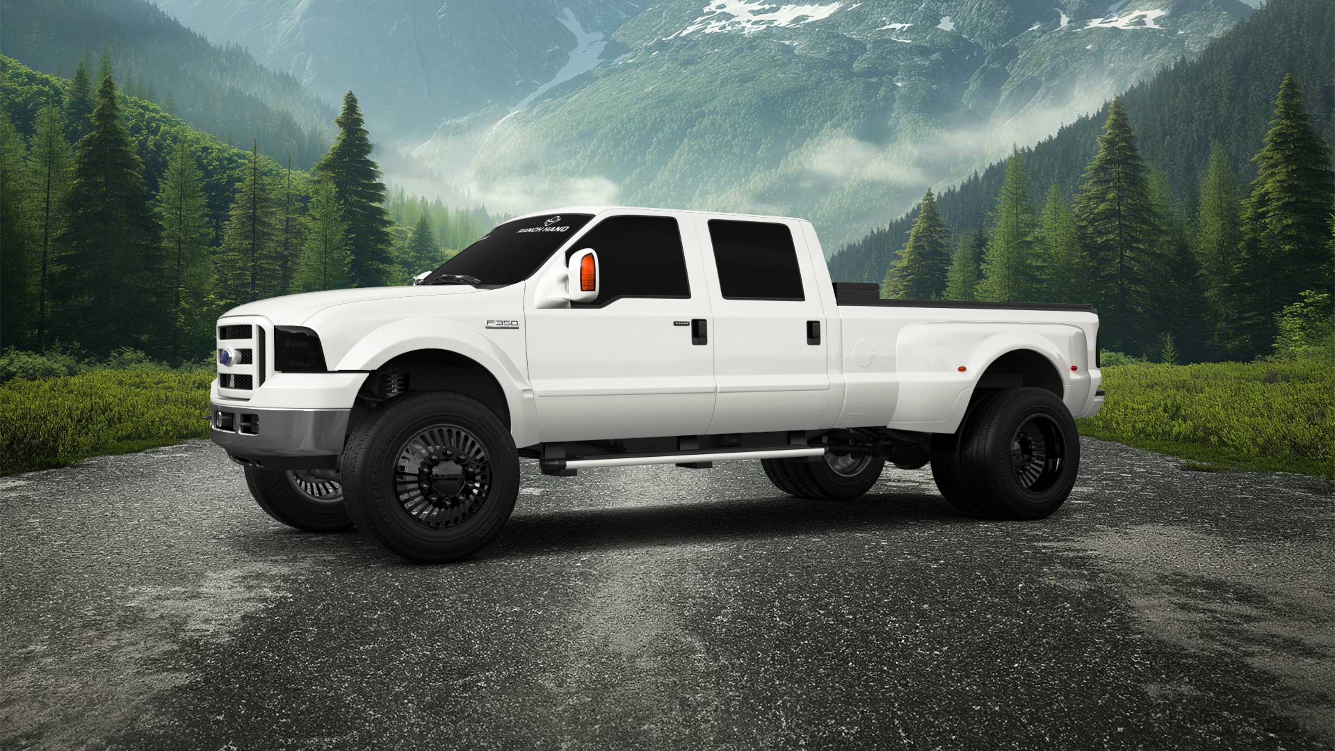 Ford F-350 DRW 4 Door pickup truck 1999