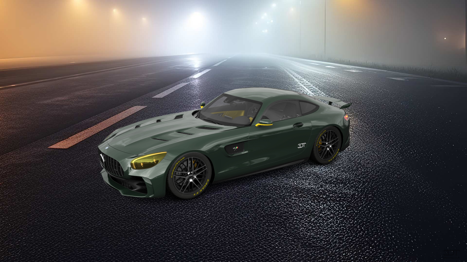 Mercedes AMG GT 2 door fastback coupe 2016
