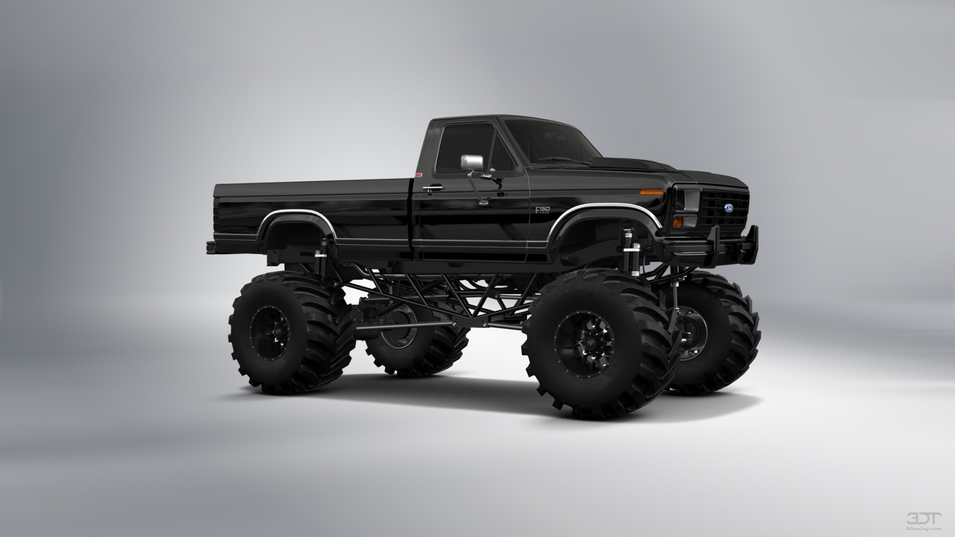 Tuning Ford F-150 2 Door pickup truck 1986