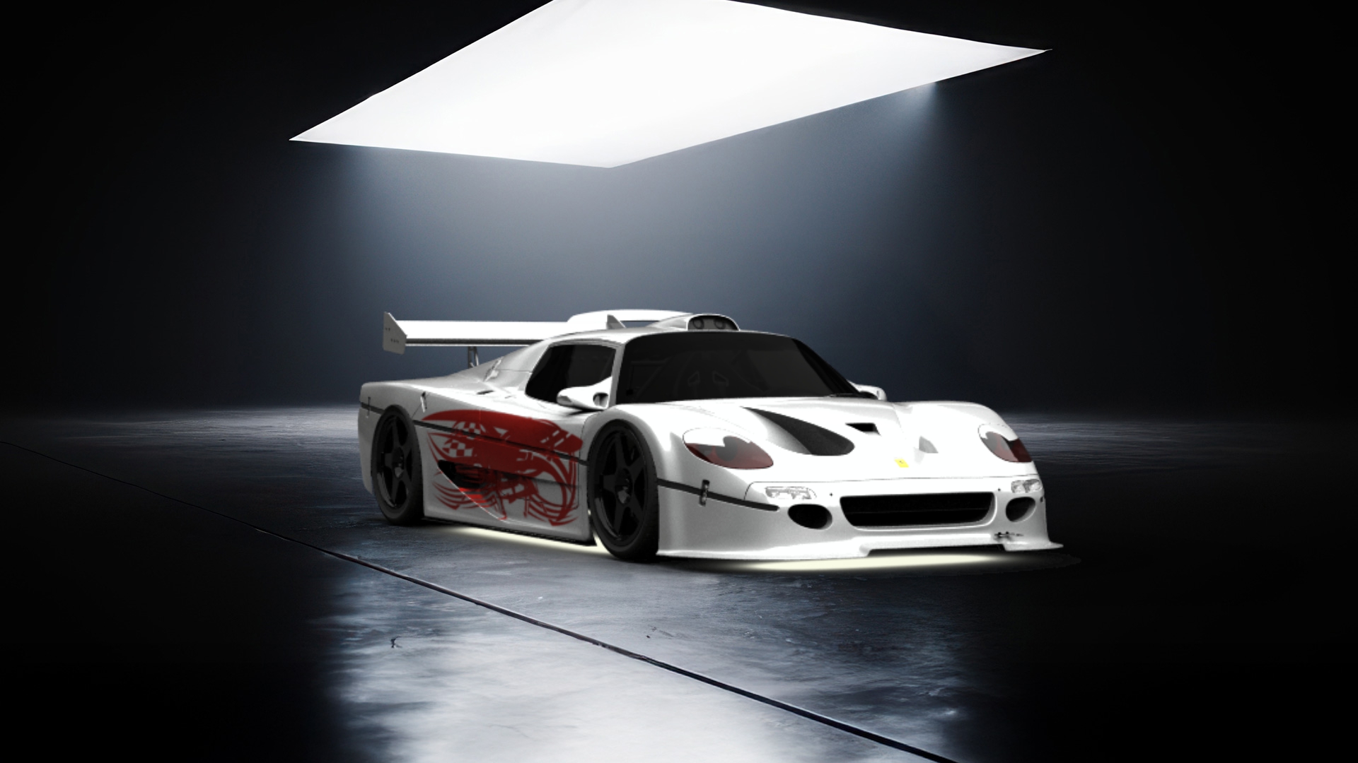 Ferrari F50 GT Coupe 1996 tuning