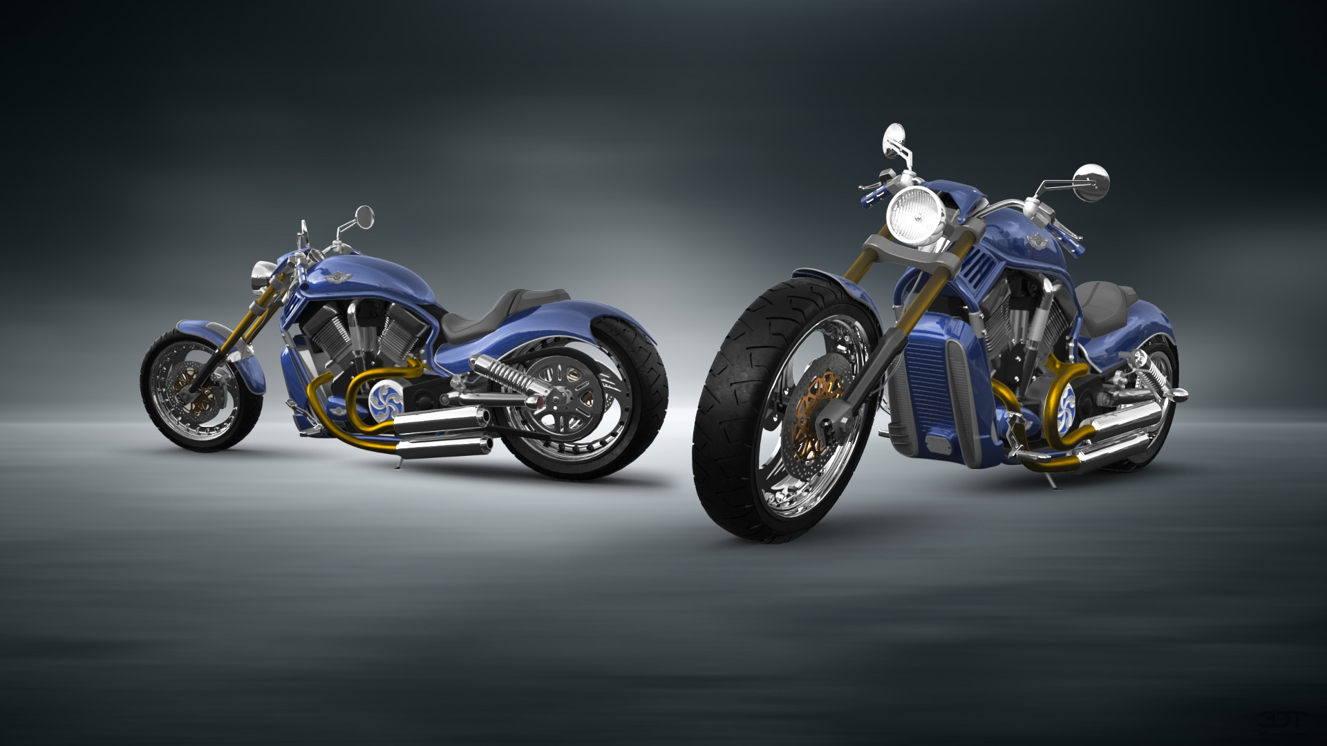 Harley-Davidson Custom Chopper Cruiser 2011 tuning