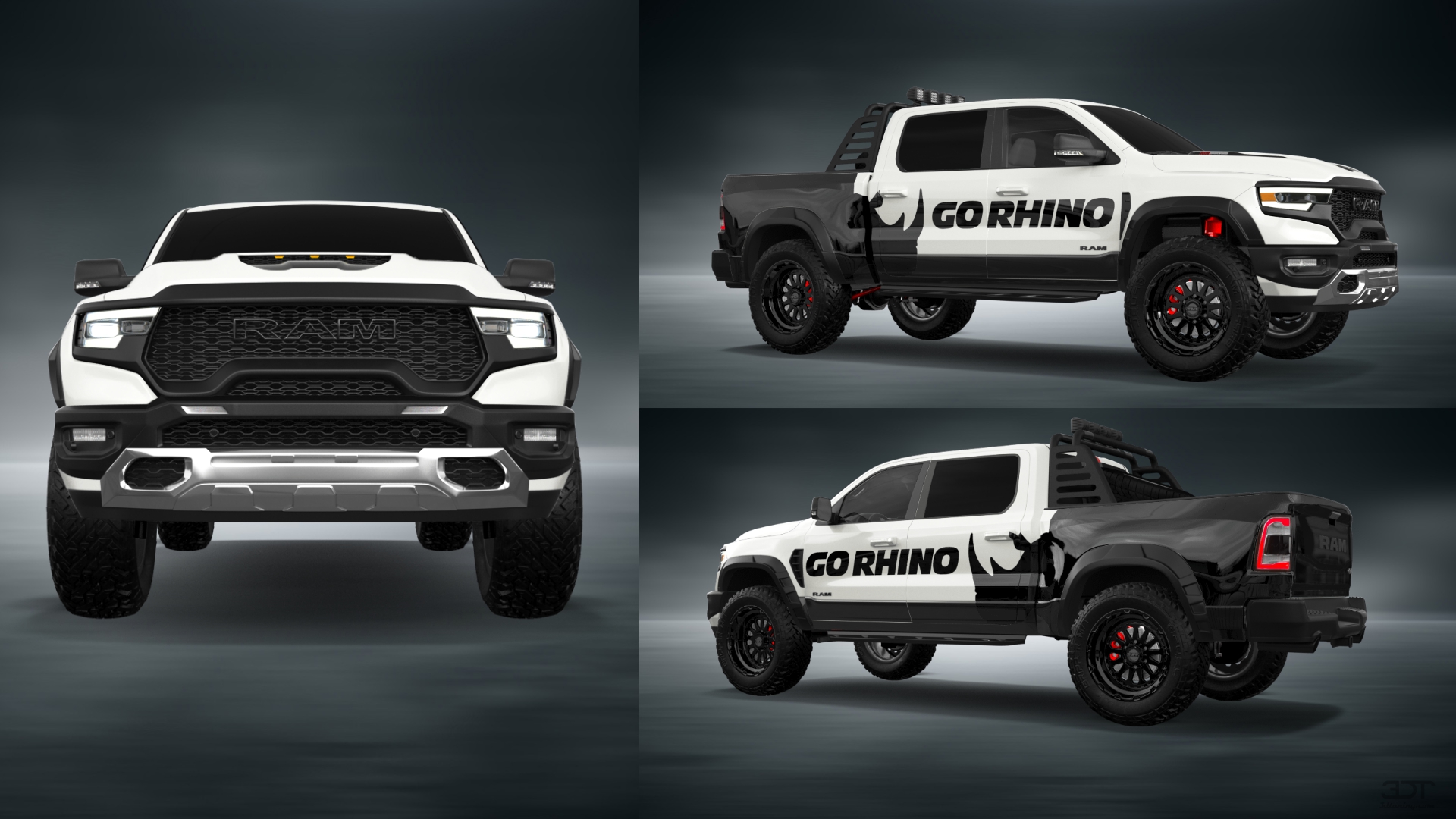 Dodge Ram 1500 TRX 4 Door pickup truck 2021 tuning