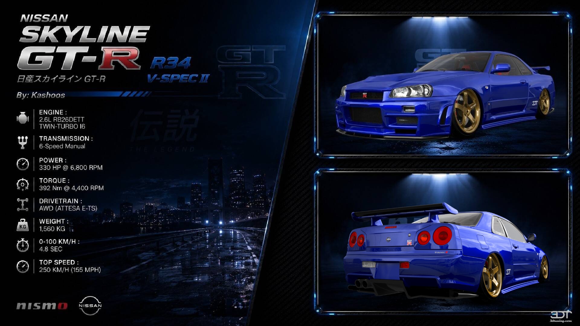 Nissan Skyline GT-R 2 Door Coupe 2000 Images