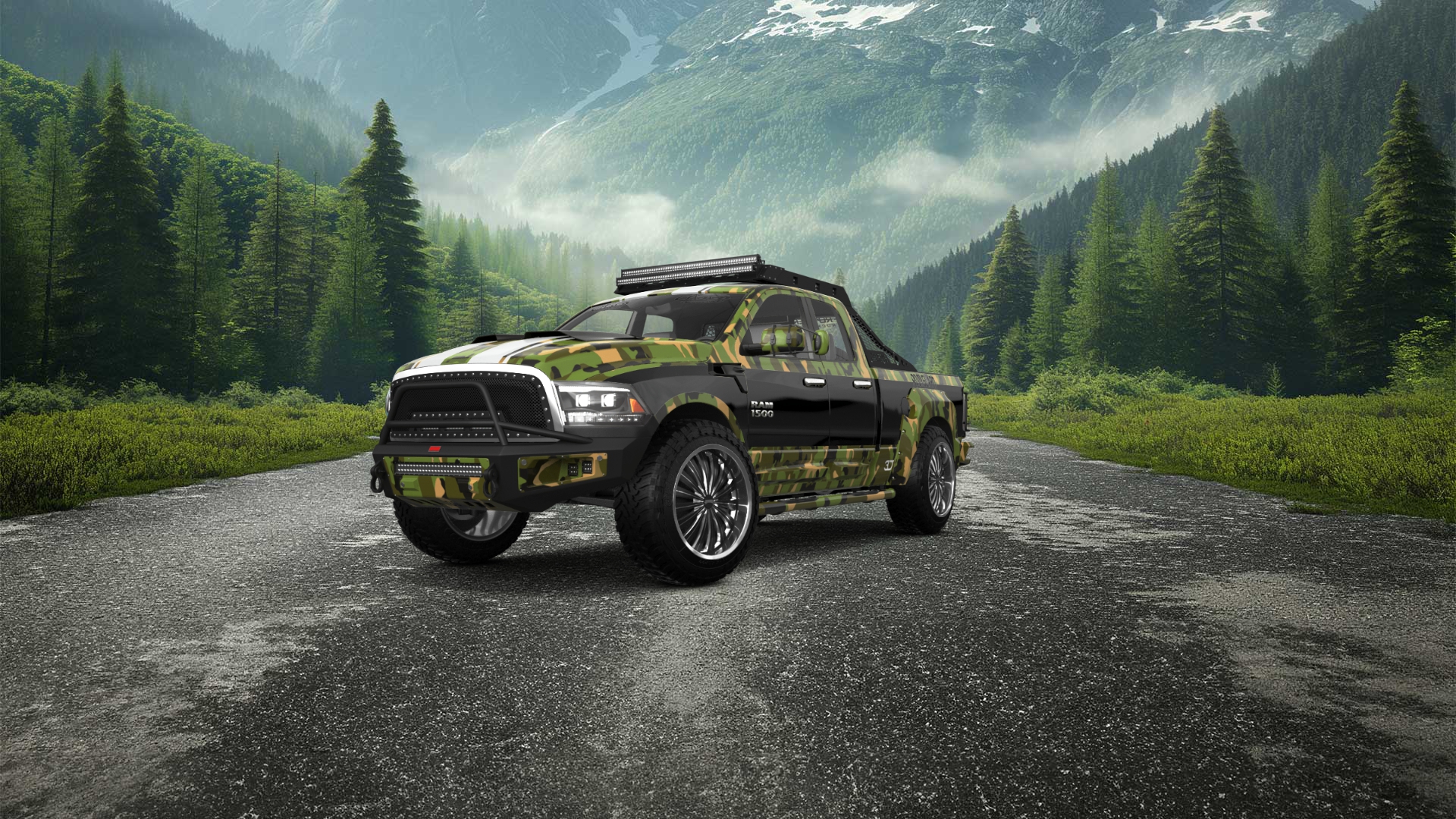 Dodge Ram 1500 6.4' box Extended Cab 4 Door pickup truck 2009