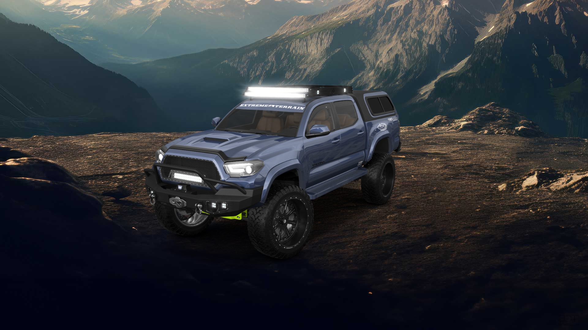 Toyota Tacoma 4 Door pickup truck 2018 tuning