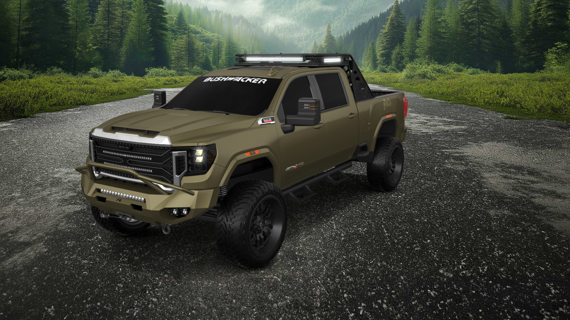 GMC Sierra 2500 HD 4 Door pickup truck 2020