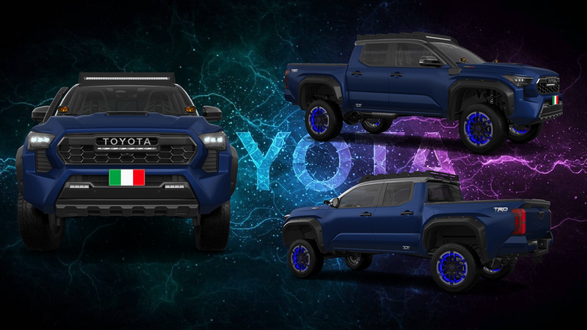 Toyota Tacoma Crew Cab 4 Door pickup truck 2024 tuning