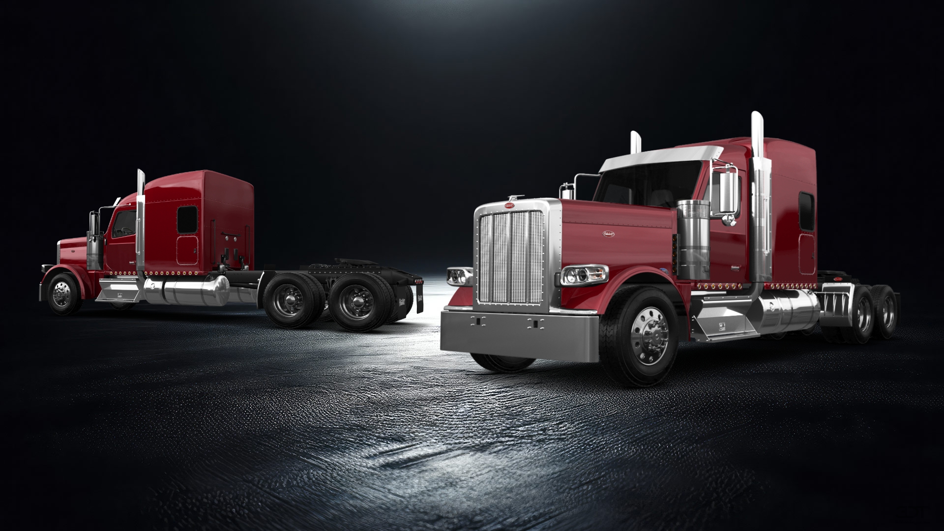 Peterbilt 589 Sleeper Cab Truck 2024 tuning