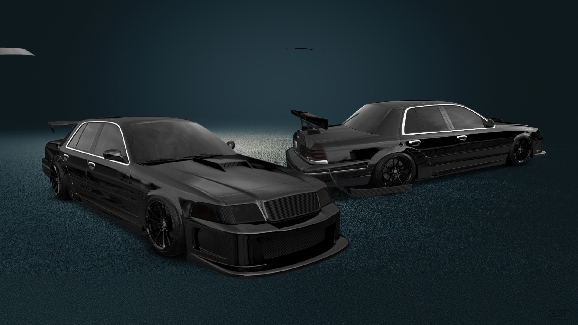 Ford Crown Victoria Sedan 2007 tuning