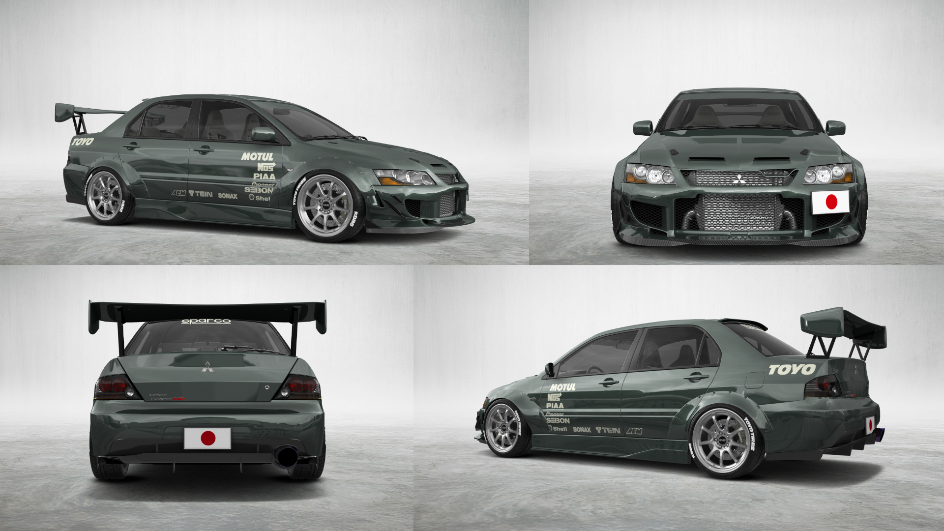 Mitsubishi Lancer Evo IX 4 Door Saloon 2005
