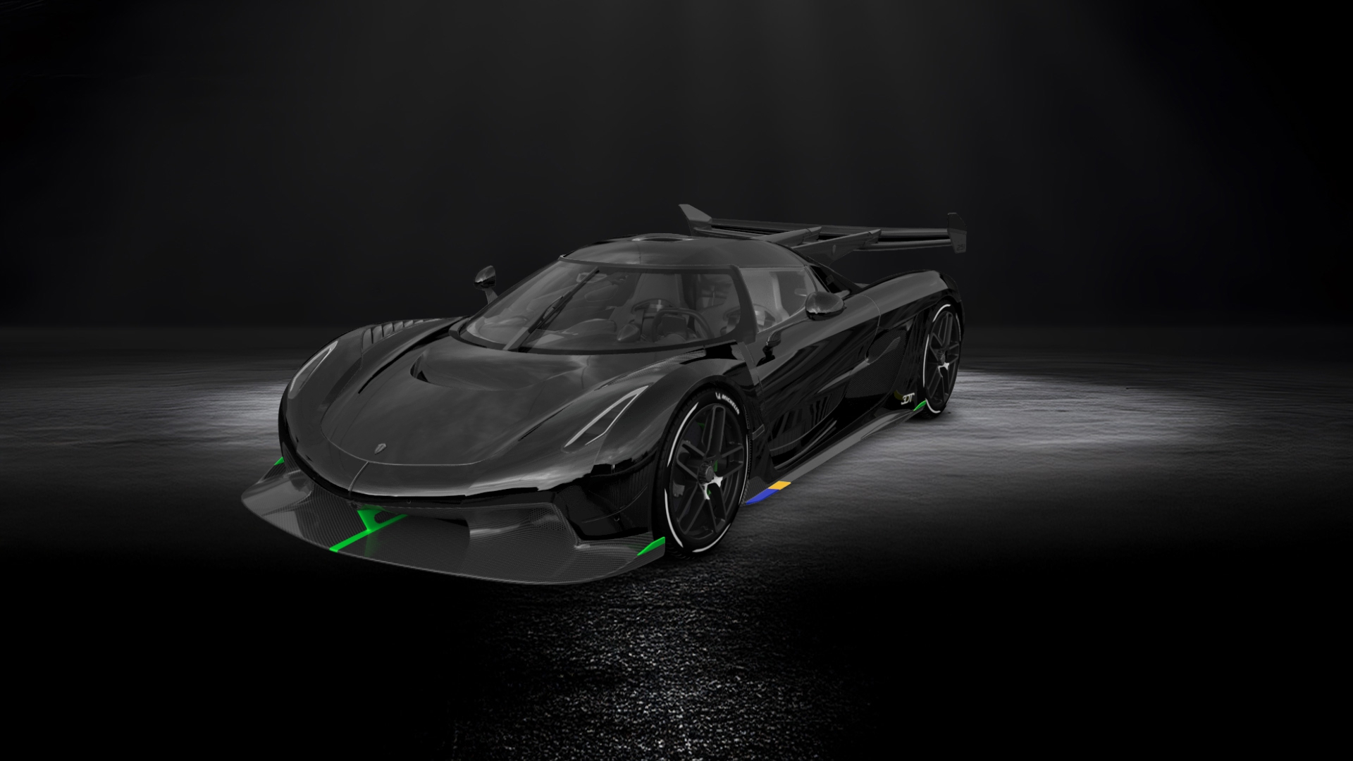 Koenigsegg Jesko 2 door targa top 2020