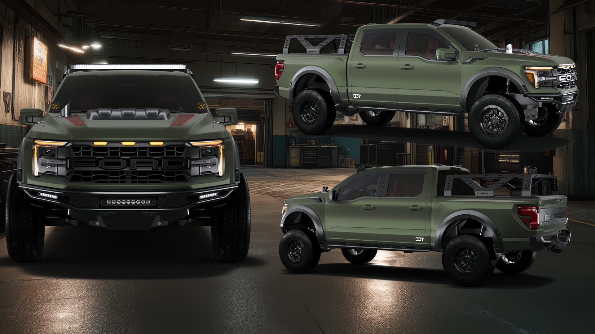 Tuning Ford F-150 Raptor 4 Door pickup truck 2024