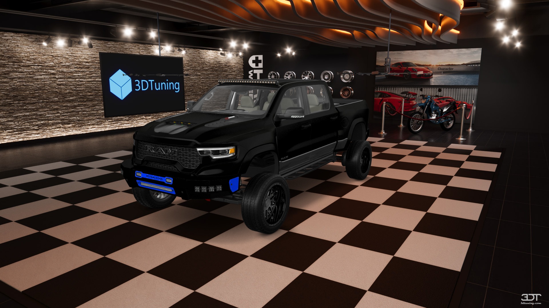 Dodge Ram 1500 TRX 4 Door pickup truck 2021