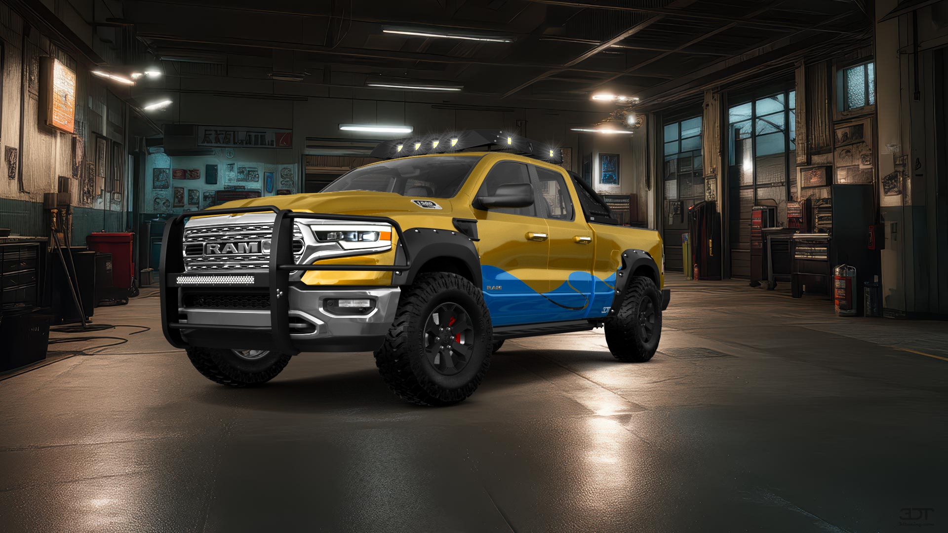Dodge Ram 1500 Quad Cab 6.4' box 4 Door Truck 2019 tuning