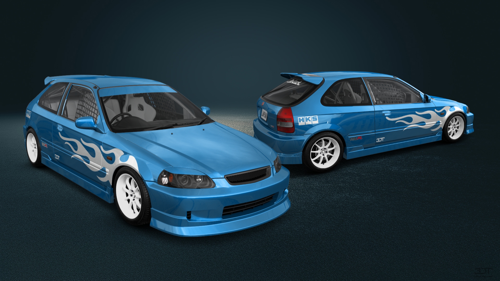 Honda Civic 3 Door Hatchback 1997 Images