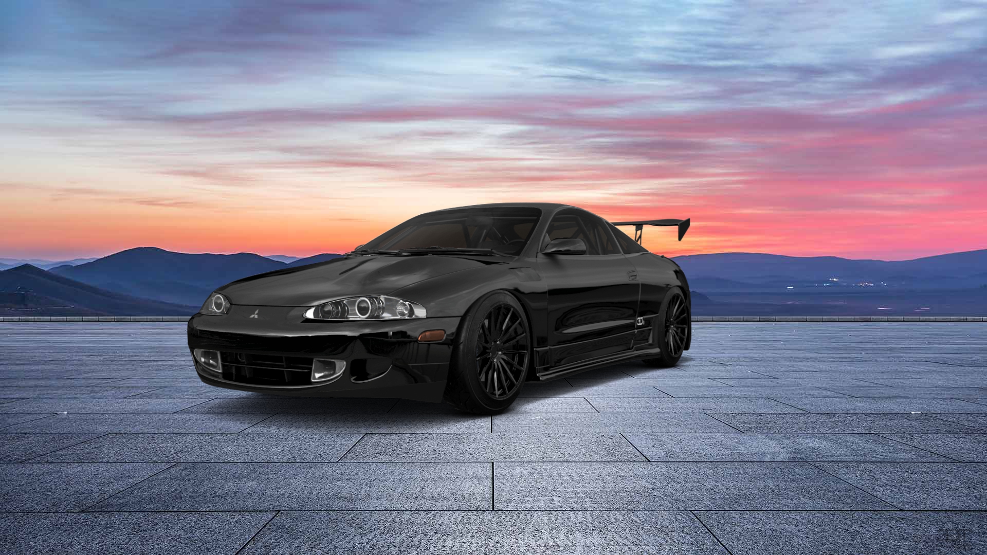 Mitsubishi Eclipse GSX Coupe 1995 tuning