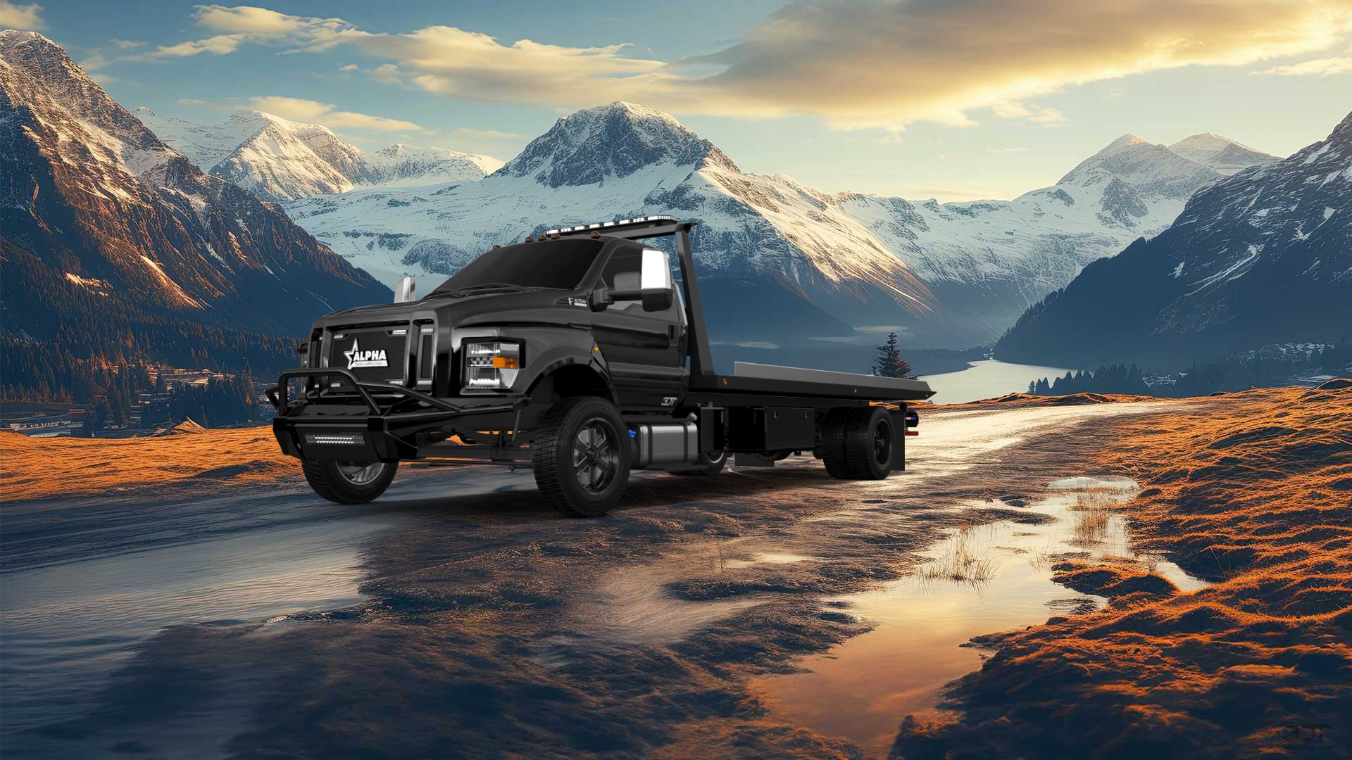 Ford F-650 Tow Truck Pickup 2016
