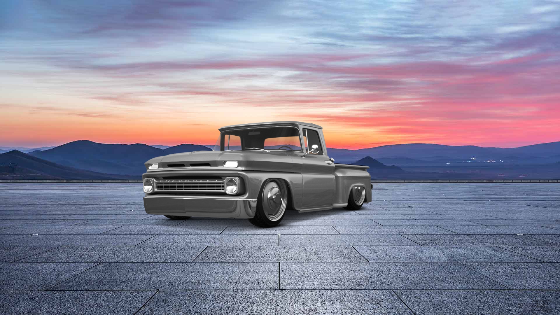 Chevrolet C-10 Stepside 2 Door pickup truck 1963