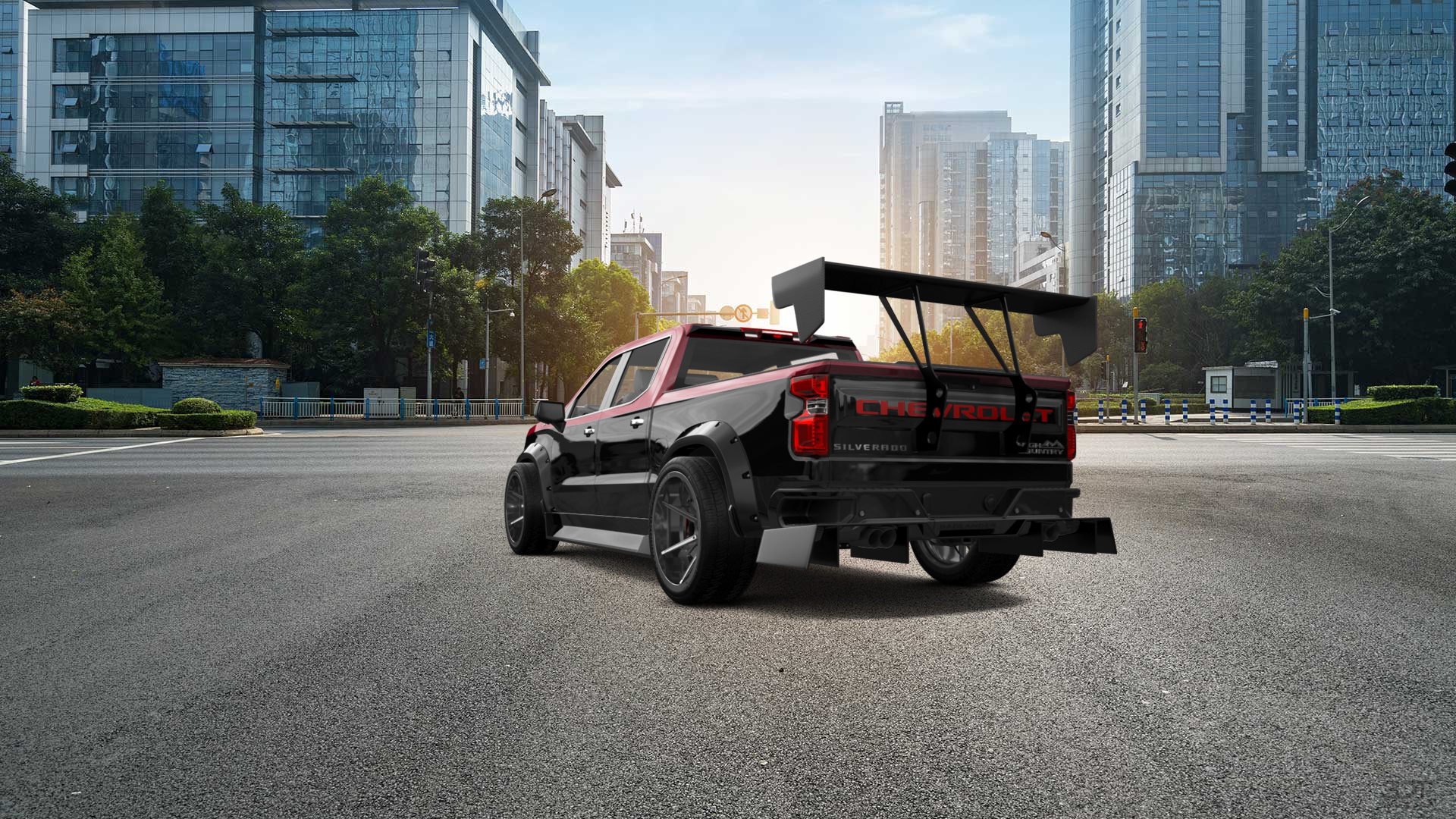 Chevrolet Silverado 1500 Crew Cab 5.8 ft box 4 Door pickup truck 2023 Images