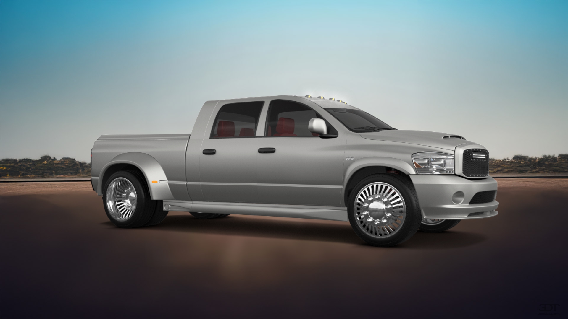 Dodge Ram 3500 Dually 4 Door pickup truck 2007