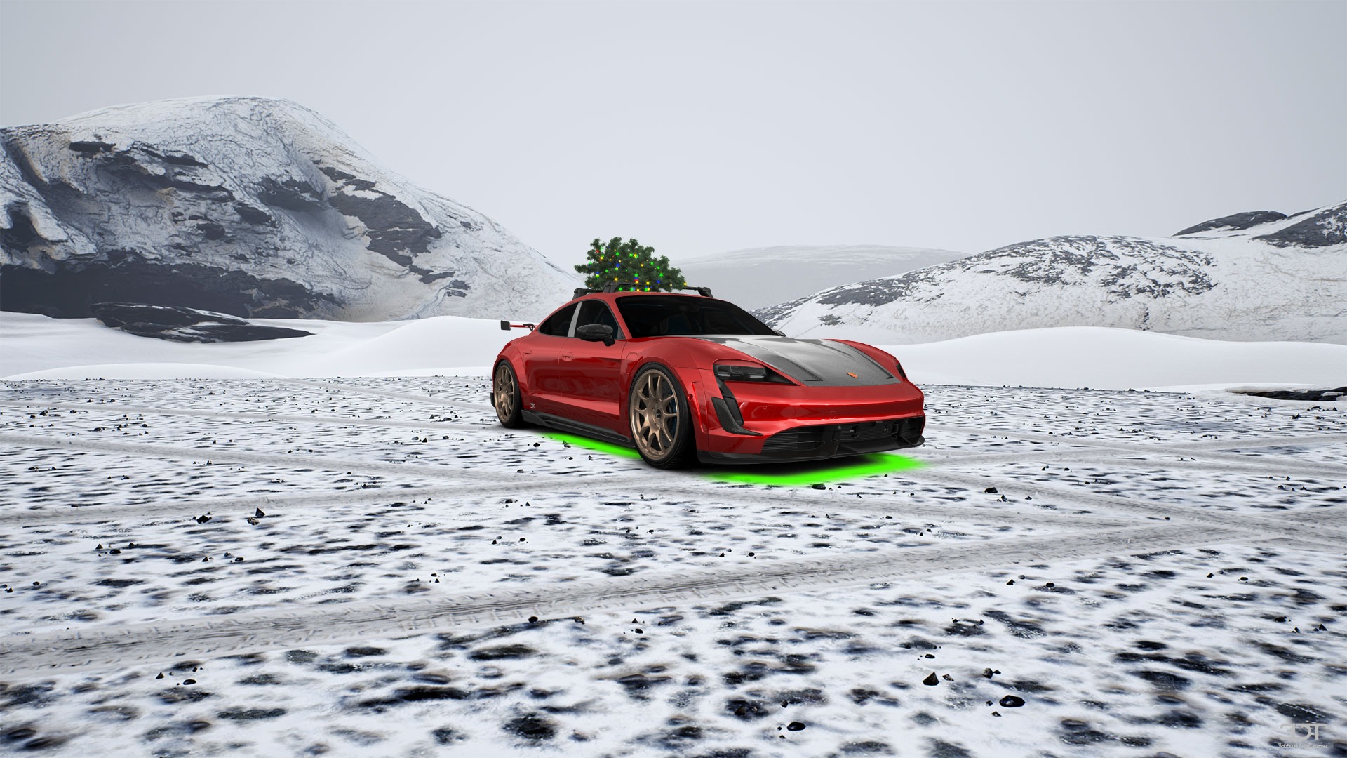 Porsche Taycan 4 Door Saloon 2019 tuning