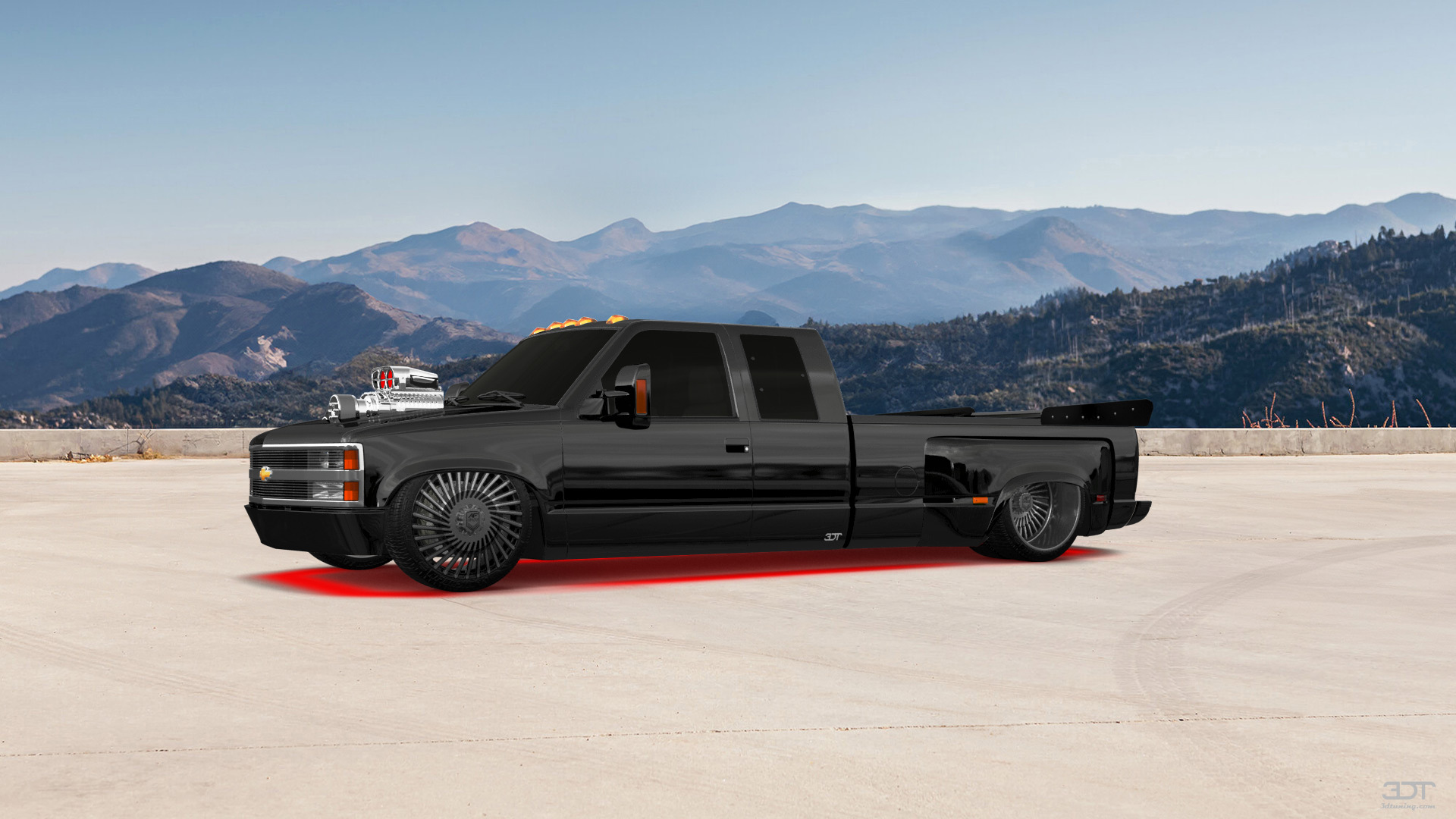 Chevrolet K3500 Extended Cab Pickup Truck 1988