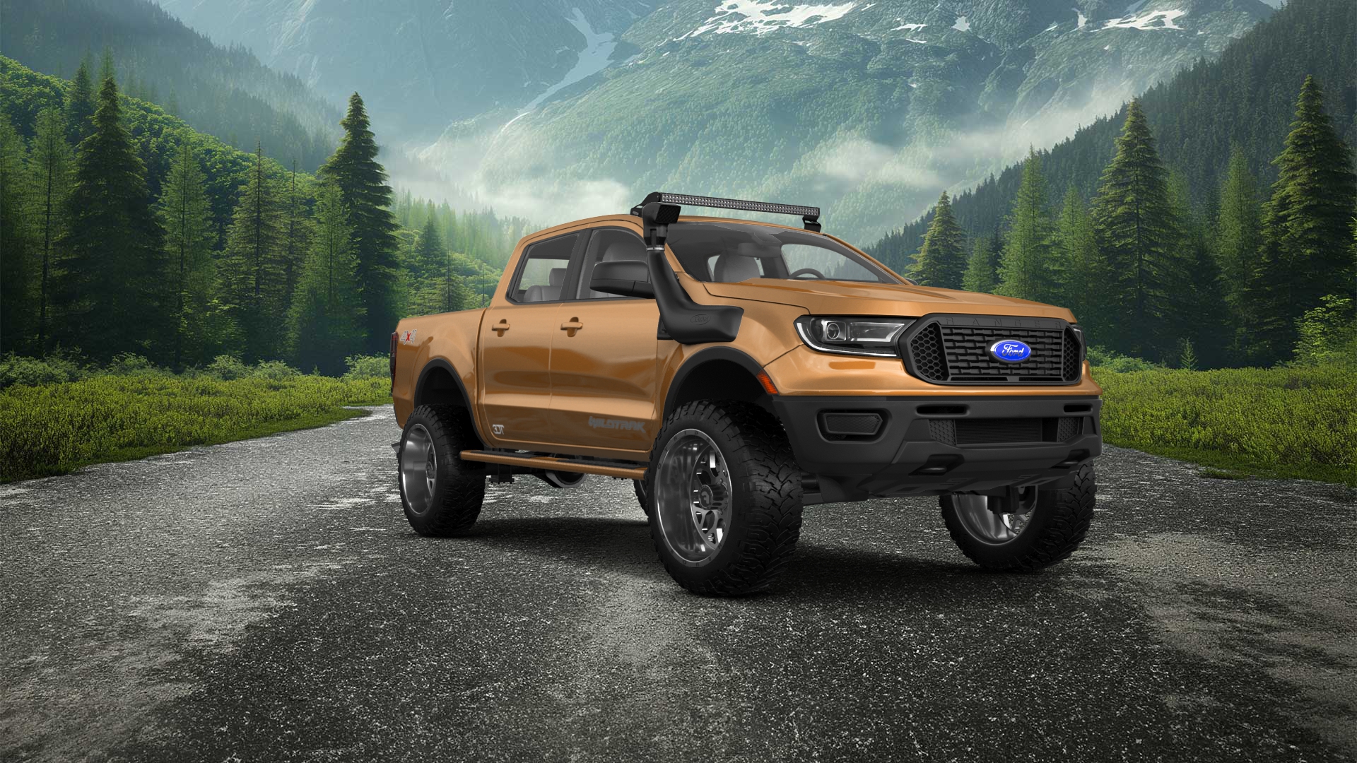 Ford Ranger 4 Door pickup truck 2019