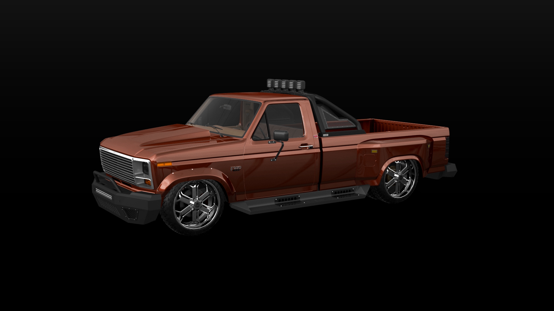 Ford F-350 Dually Regular Cab 2 Door pickup truck 1980 tuning