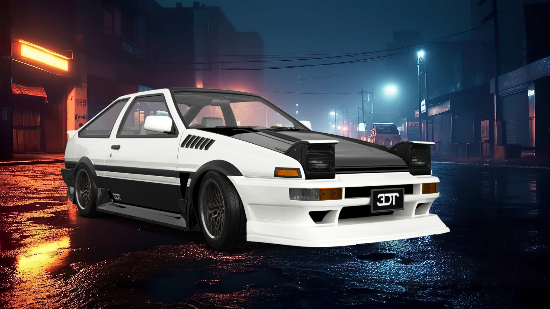 Toyota AE86 3 Door Hatchback 1985 tuning