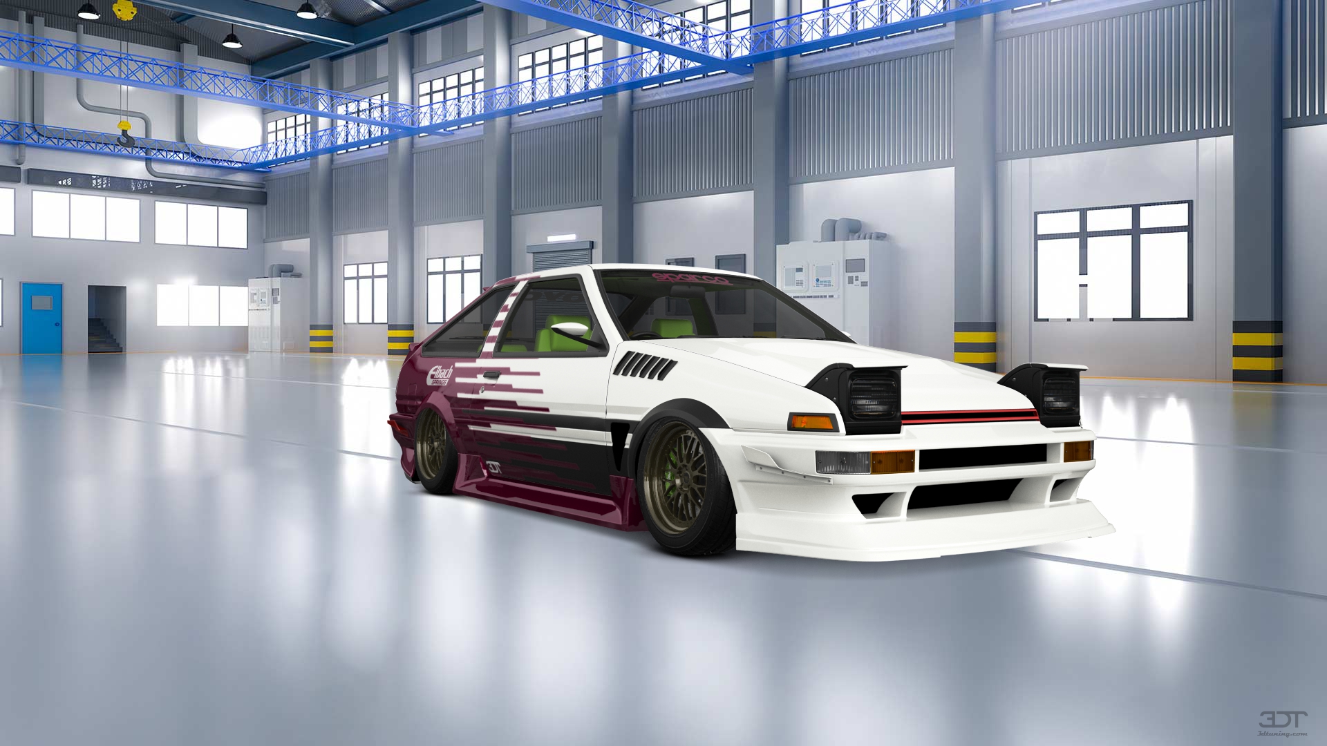 Toyota AE86 3 Door Hatchback 1985 tuning