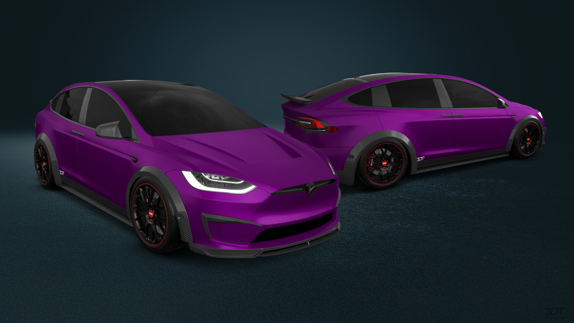Tesla Model X 5 Door SUV 2024 tuning