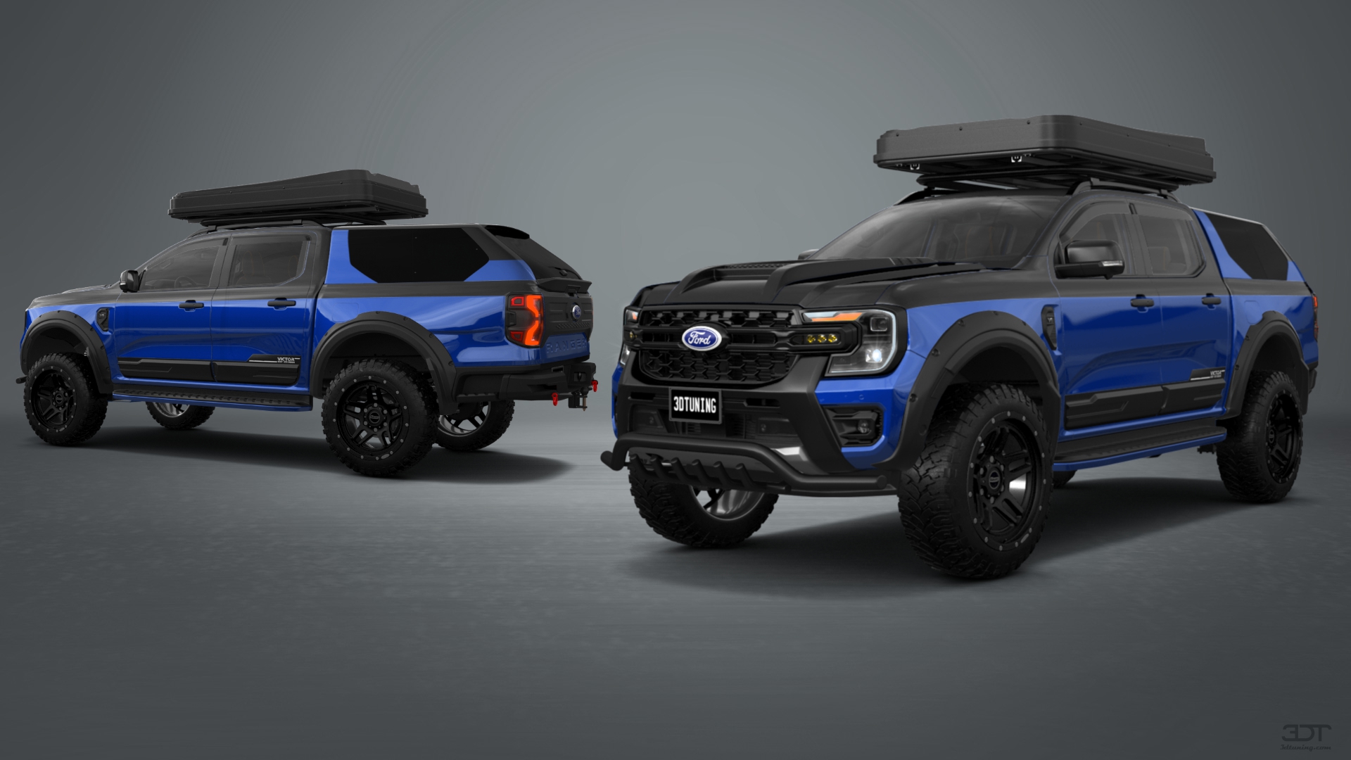 Ford Ranger 4 Door pickup truck 2022 tuning